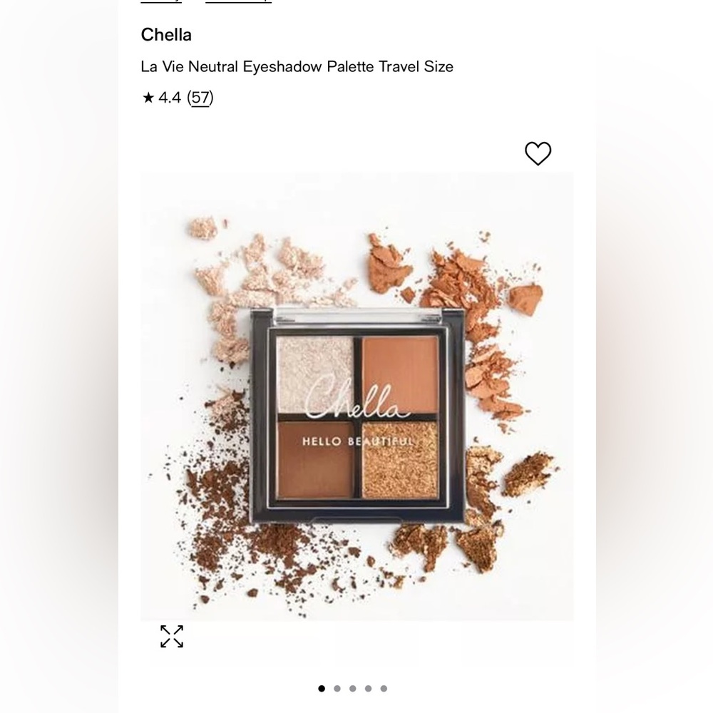 Chella La Vie Neutral Eyeshadow Palette‎